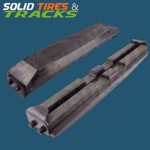 450mm Clip-On Rubber Pad 135mm Pitch- Heavy Duty