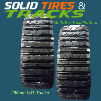 ASV/ Terex Rubber Tracks 280x101.6x37 - Heavy Duty