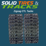 400X86X49 CTL Rubber Track- Zig Zag Pattern
