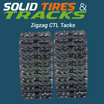 450x86x52 CTL Rubber Track- Zig Zag Pattern